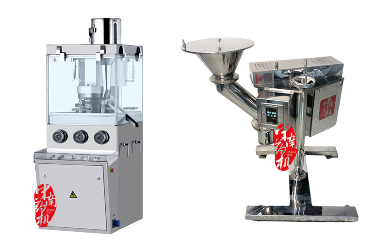 ZP-17D旋轉式壓片機 KZ-80快速整粒機.jpg ZP-17D旋轉式壓片機 KZ-80快速整粒機.jpg